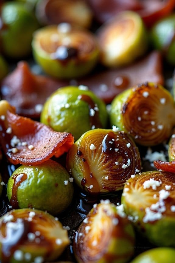 delicious brussels sprouts and bacon