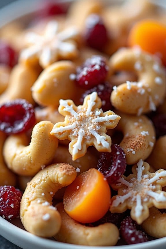 delicious coconut cashew snack