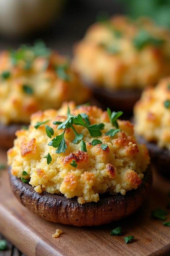 delicious garlic herb appetizers