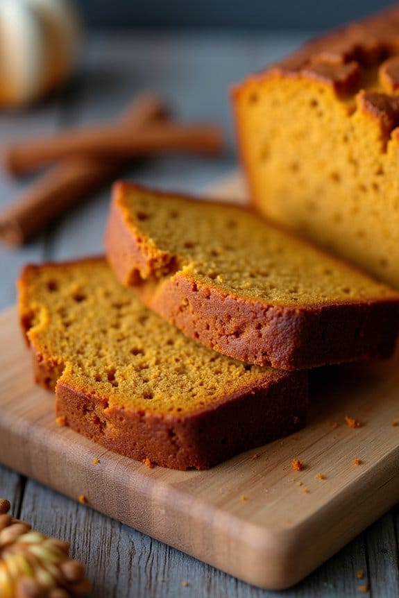 delicious gluten free pumpkin bread