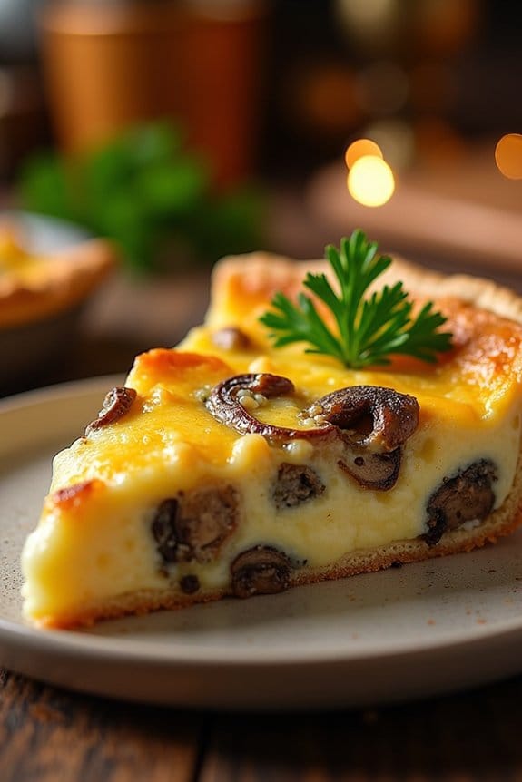 delicious holiday breakfast quiche