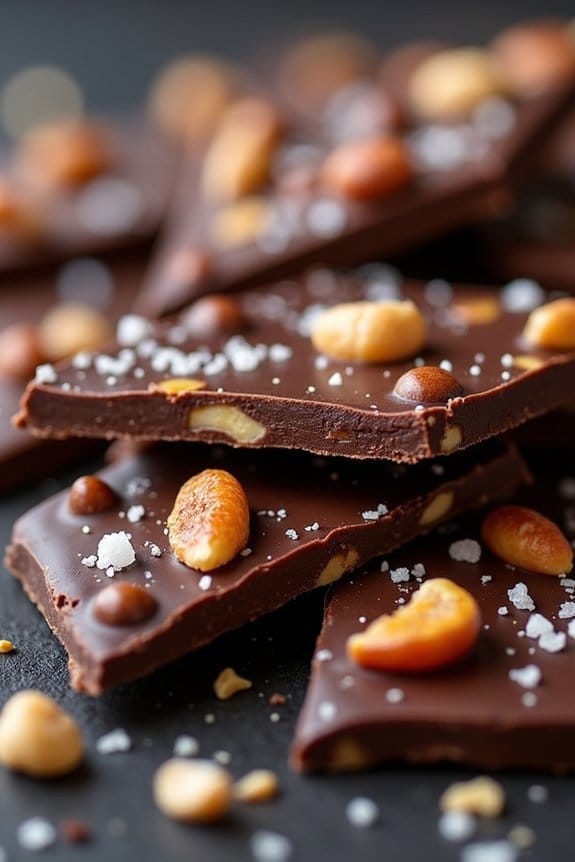 delicious holiday chocolate bark