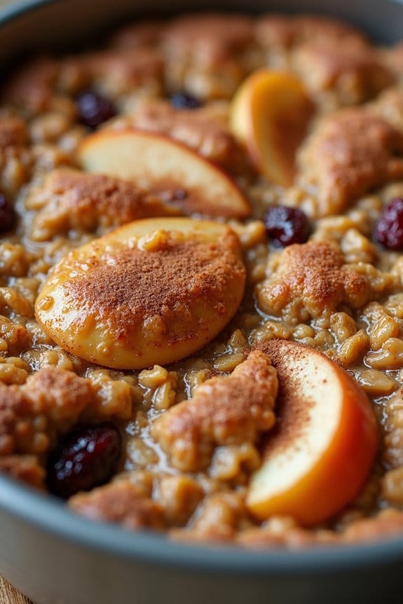 delicious holiday oatmeal bake
