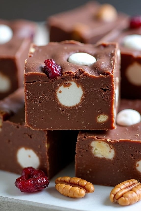 delicious homemade chocolate fudge