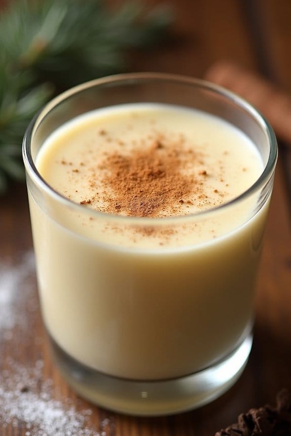 delicious low carb holiday eggnog