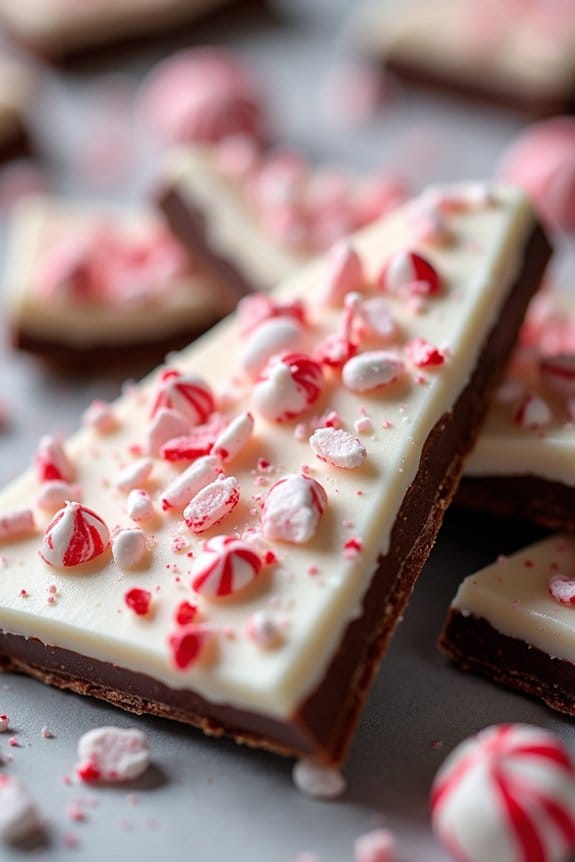 delicious peppermint chocolate treat