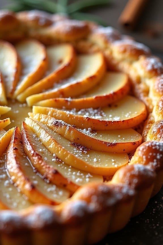 delightful spiced apple dessert