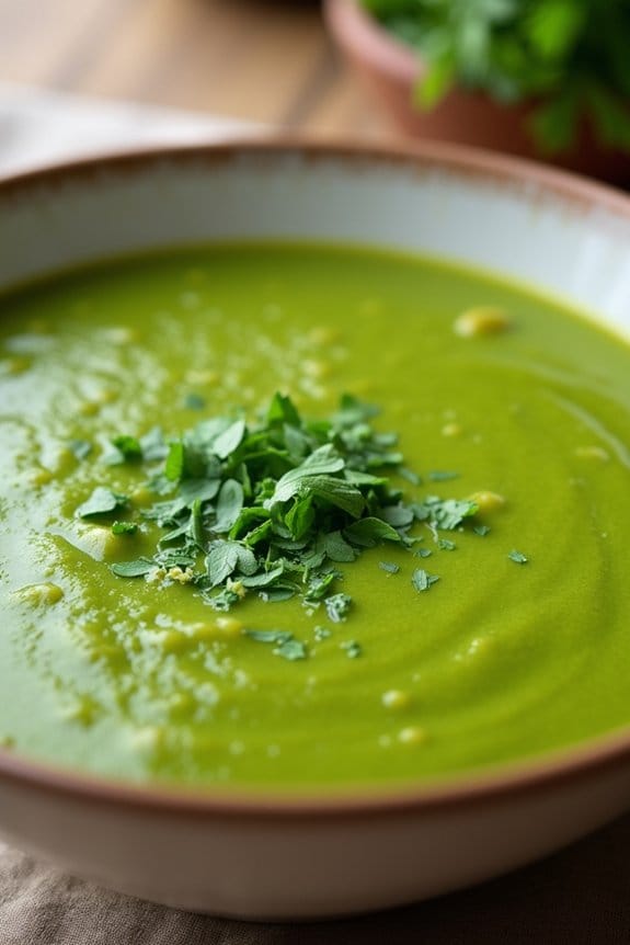 detoxifying green vegetable soup