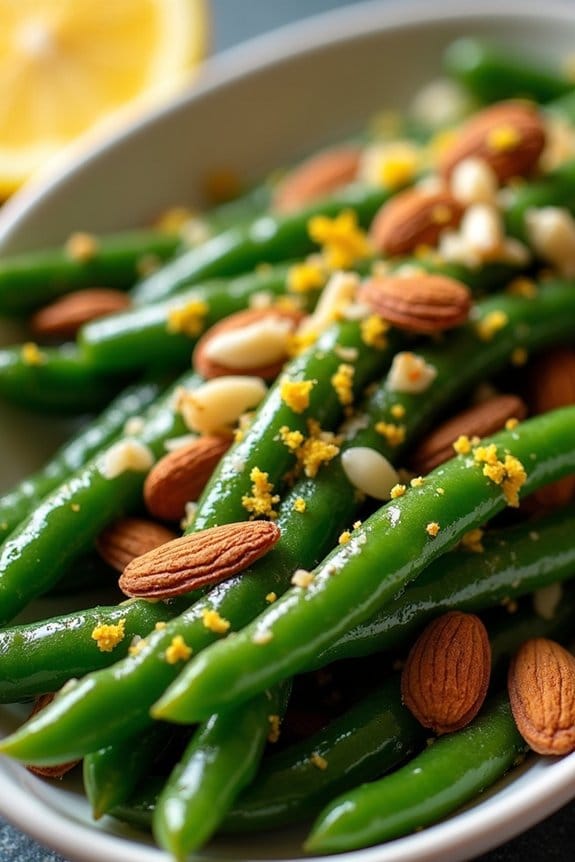elegant green bean side dish