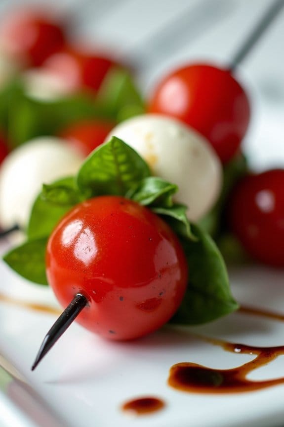 elegant party appetizer skewers