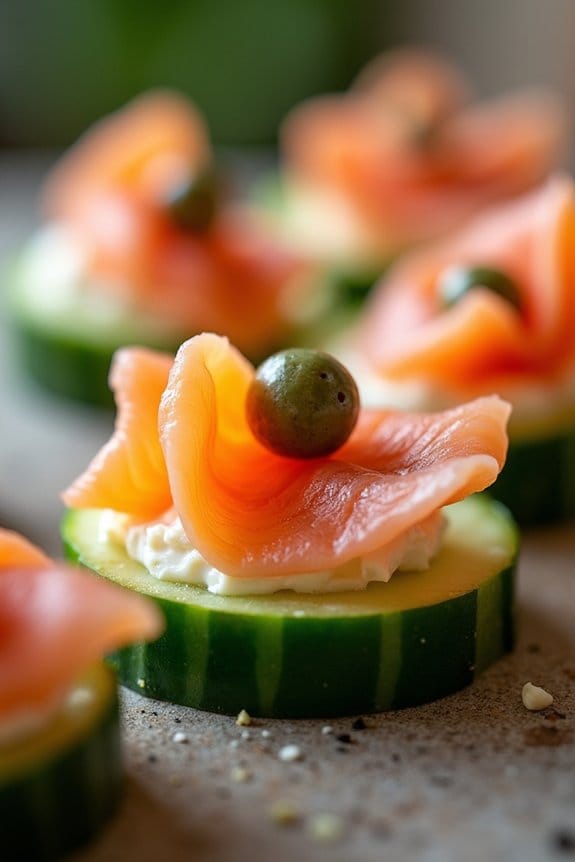 elegant smoked salmon appetizers