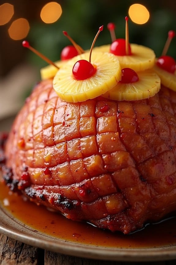 festive baked ham recipe