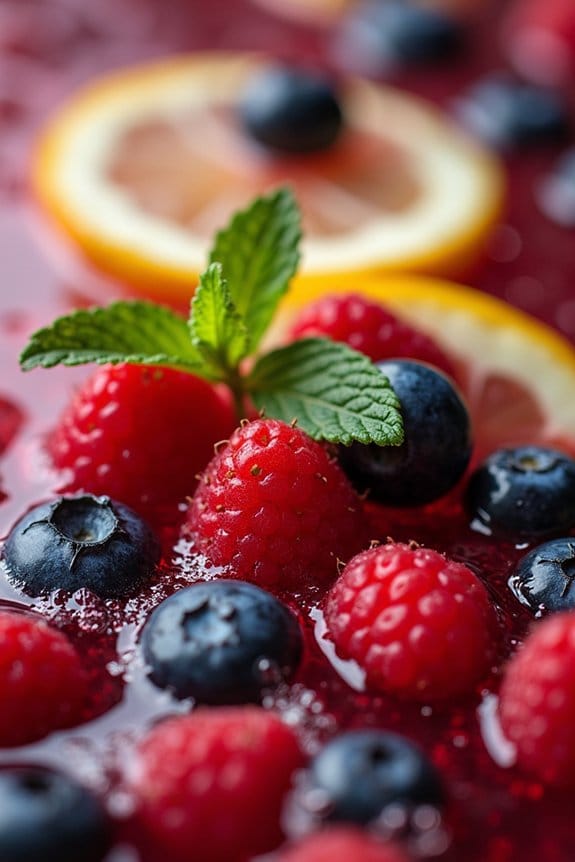 festive berry punch delight