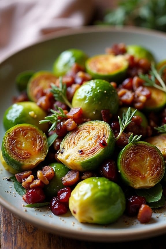 festive brussels sprouts recipe