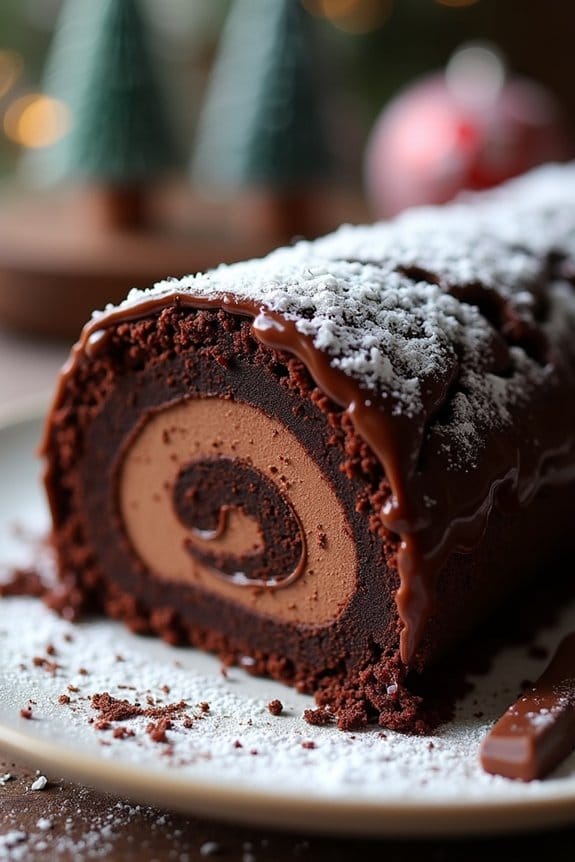 festive chocolate dessert delight