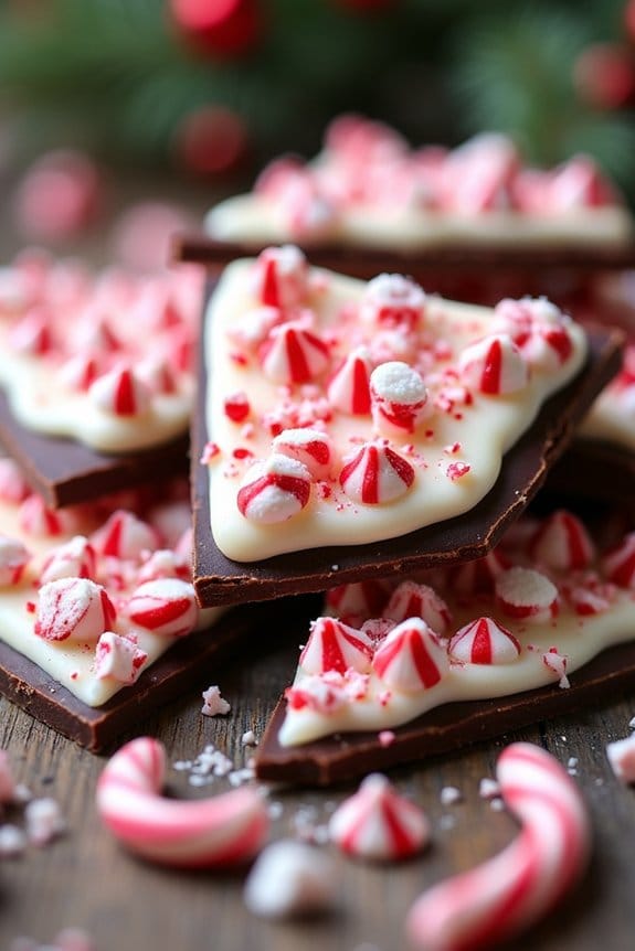 festive chocolate peppermint delight