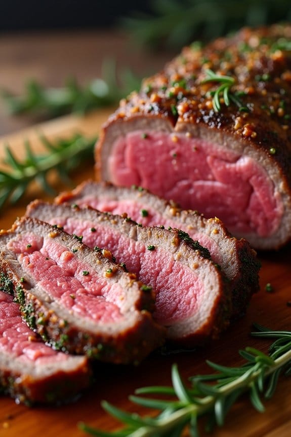 festive garlic herb roast