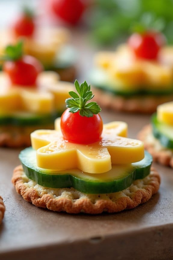festive healthy cheese snacks