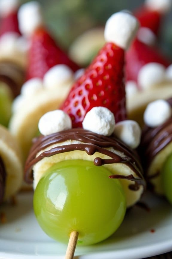 festive healthy fruit kabobs