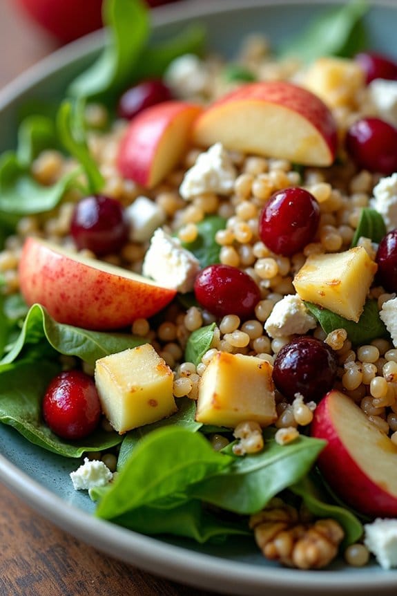 festive healthy holiday salad