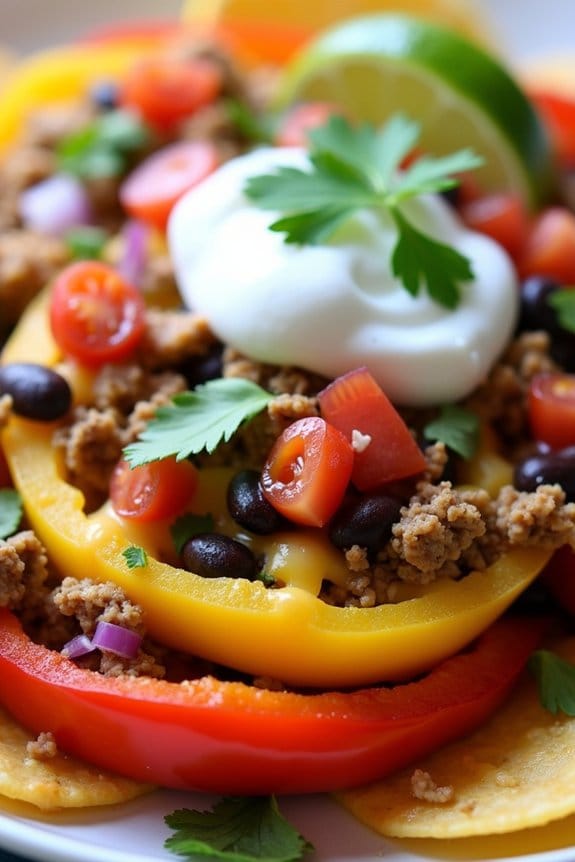 festive healthy nacho alternative