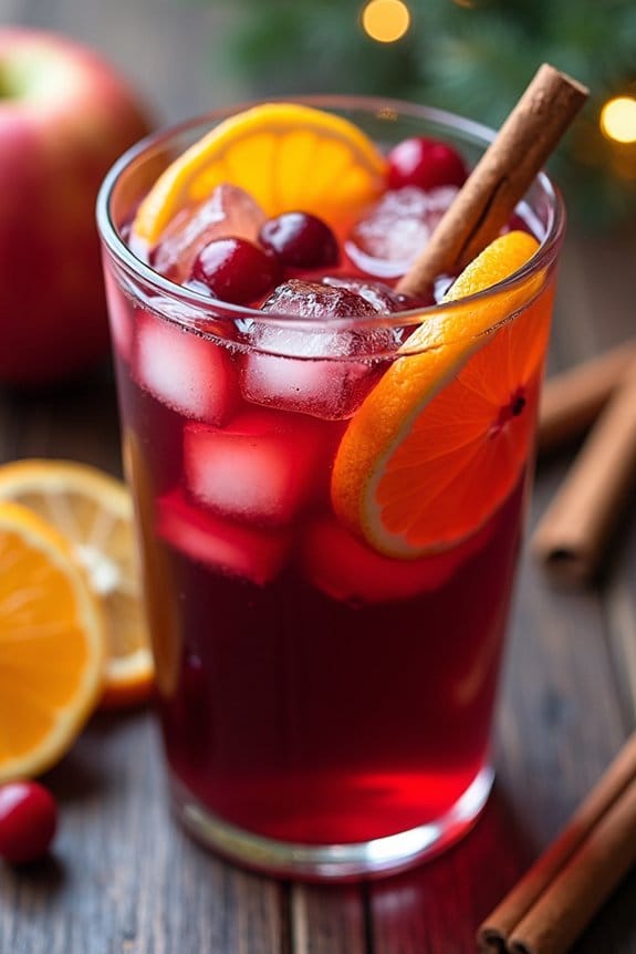 festive holiday sangria recipe