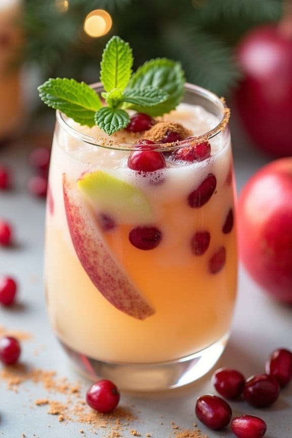 festive non alcoholic mocktail recipe