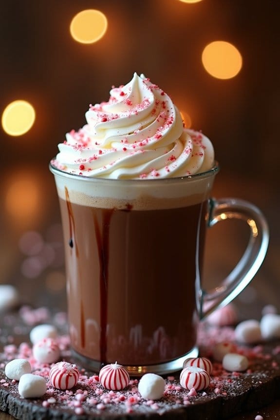 festive peppermint mocha experience