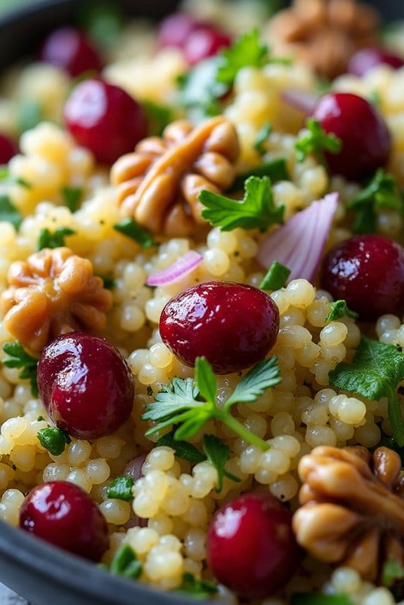 festive quinoa salad recipe