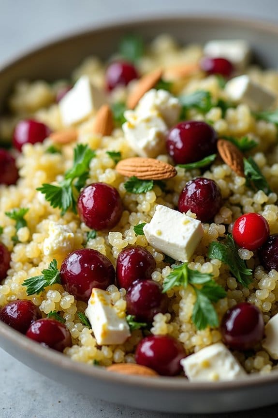 festive quinoa salad recipe