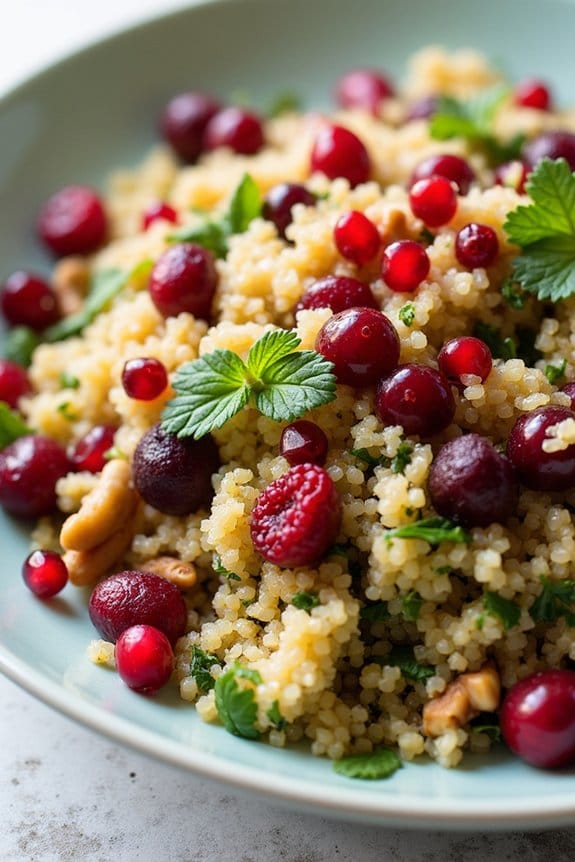 festive quinoa salad recipe