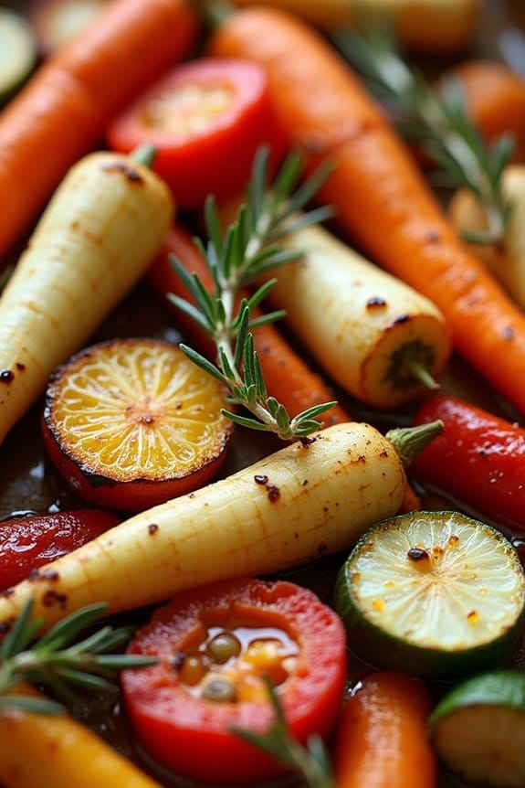 festive roasted vegetable delight