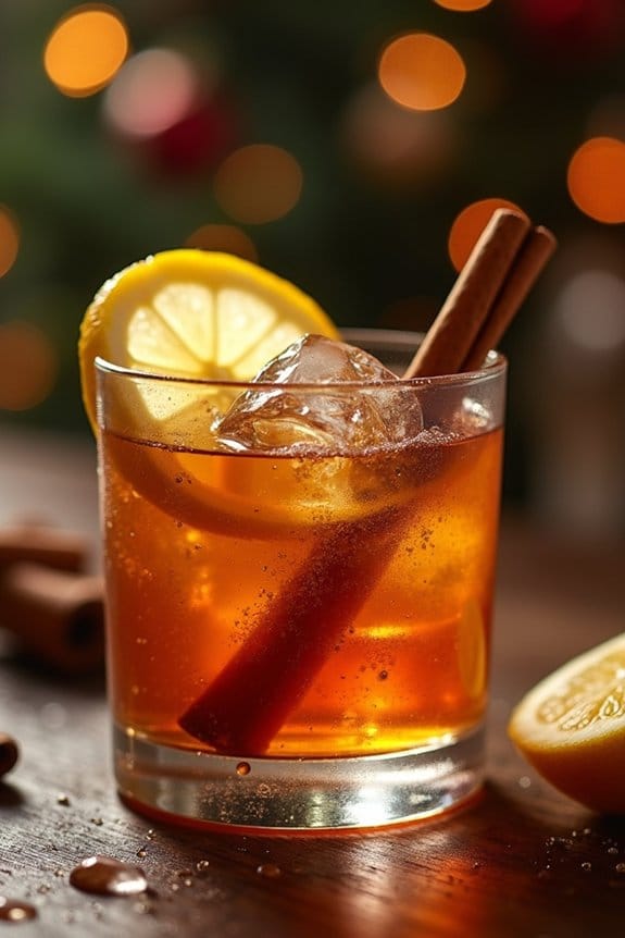 festive whiskey cocktail recipe