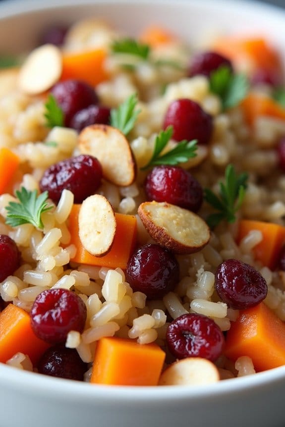 festive wild rice pilaf
