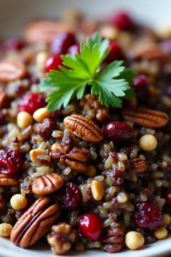 festive wild rice pilaf