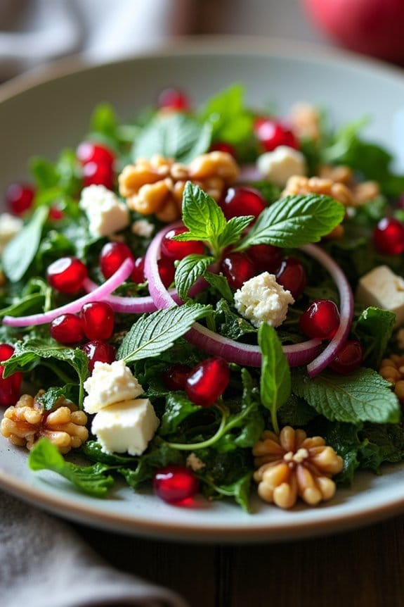 festive winter salad recipe