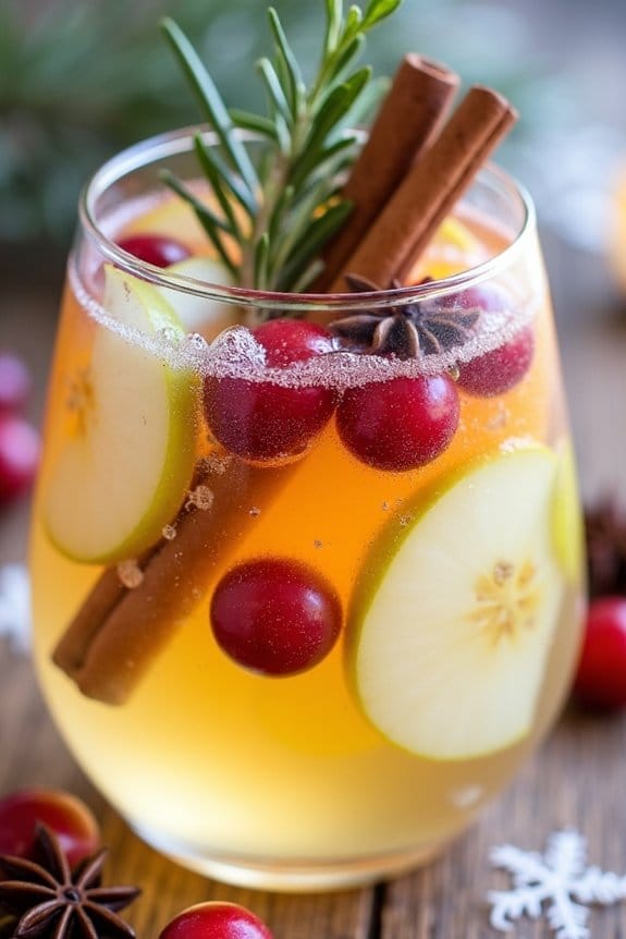 festive winter sangria recipe