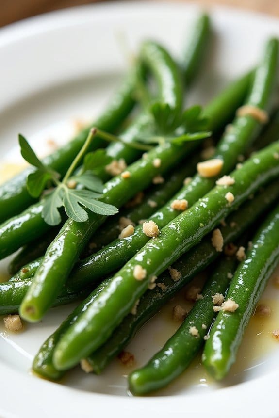 garlic butter green beans recipe