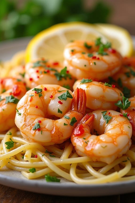 garlic butter shrimp scampi