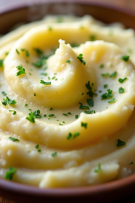 garlic herb mashed potatoes recipe