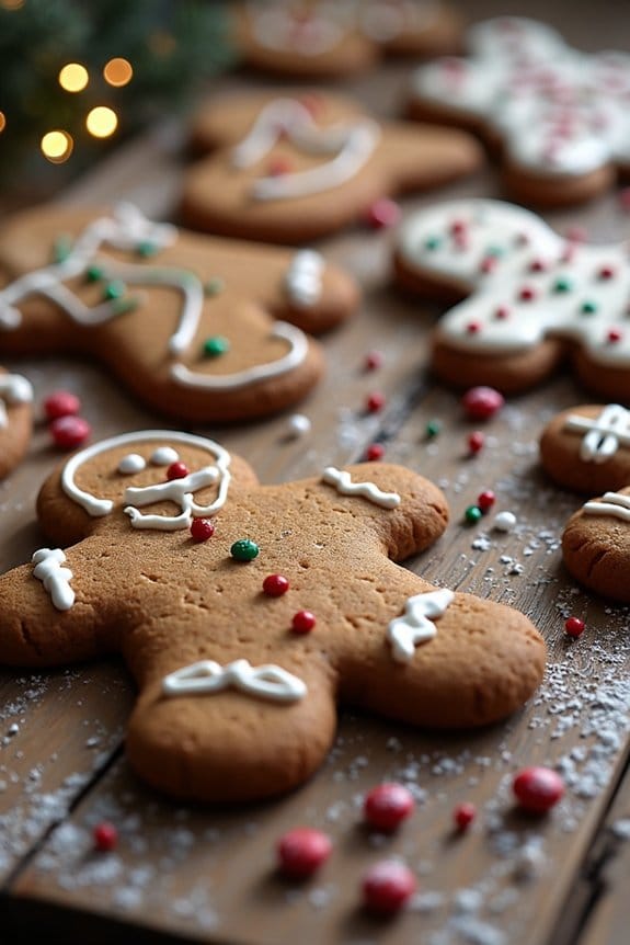gingerbread cookie decorating fun