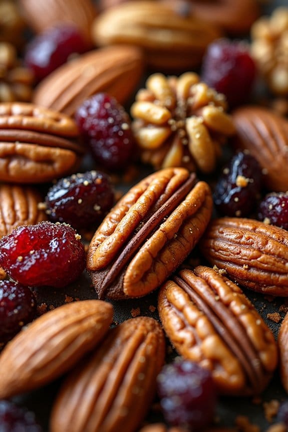 gingerbread spiced nut mix