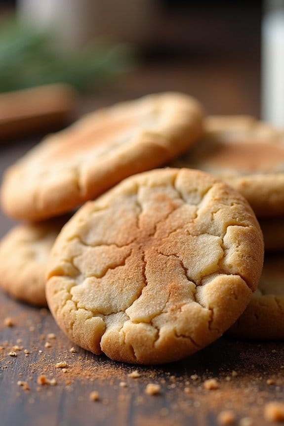 gluten free holiday snickerdoodles recipe