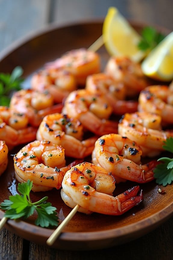 grilled shrimp appetizer skewers
