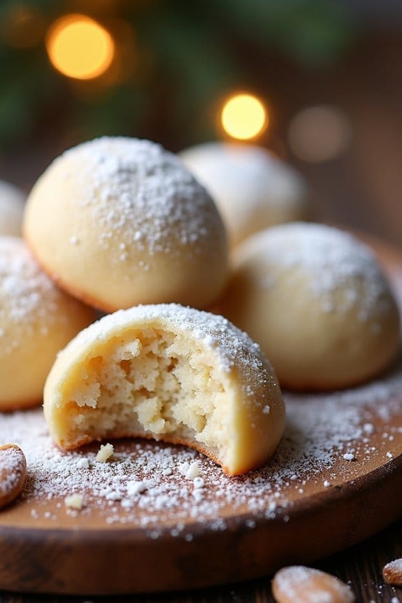guilt free festive almond cookies