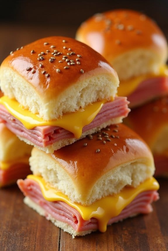 ham and swiss sliders