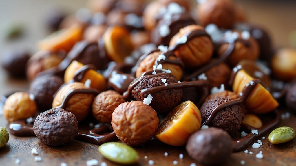 healthy christmas trail mix