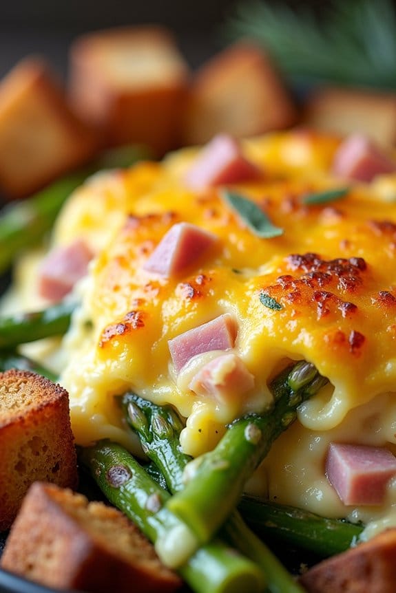 healthy festive breakfast casserole