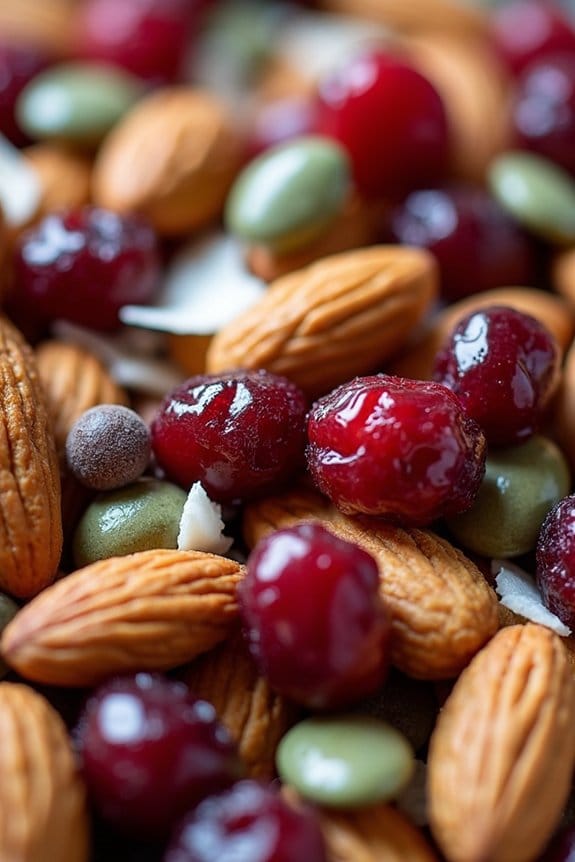 healthy holiday snack mix
