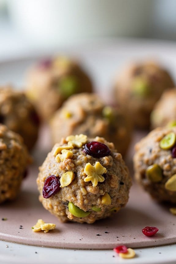 healthy no bake holiday bites